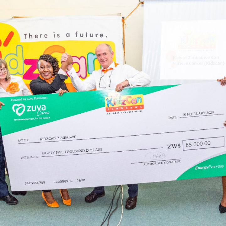 ZUVA Donates to KidzCan